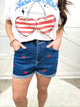 Sweet Like Cherry Shorts-160 shorts-Love Tree-Heathered Boho Boutique, Women's Fashion and Accessories in Palmetto, FL