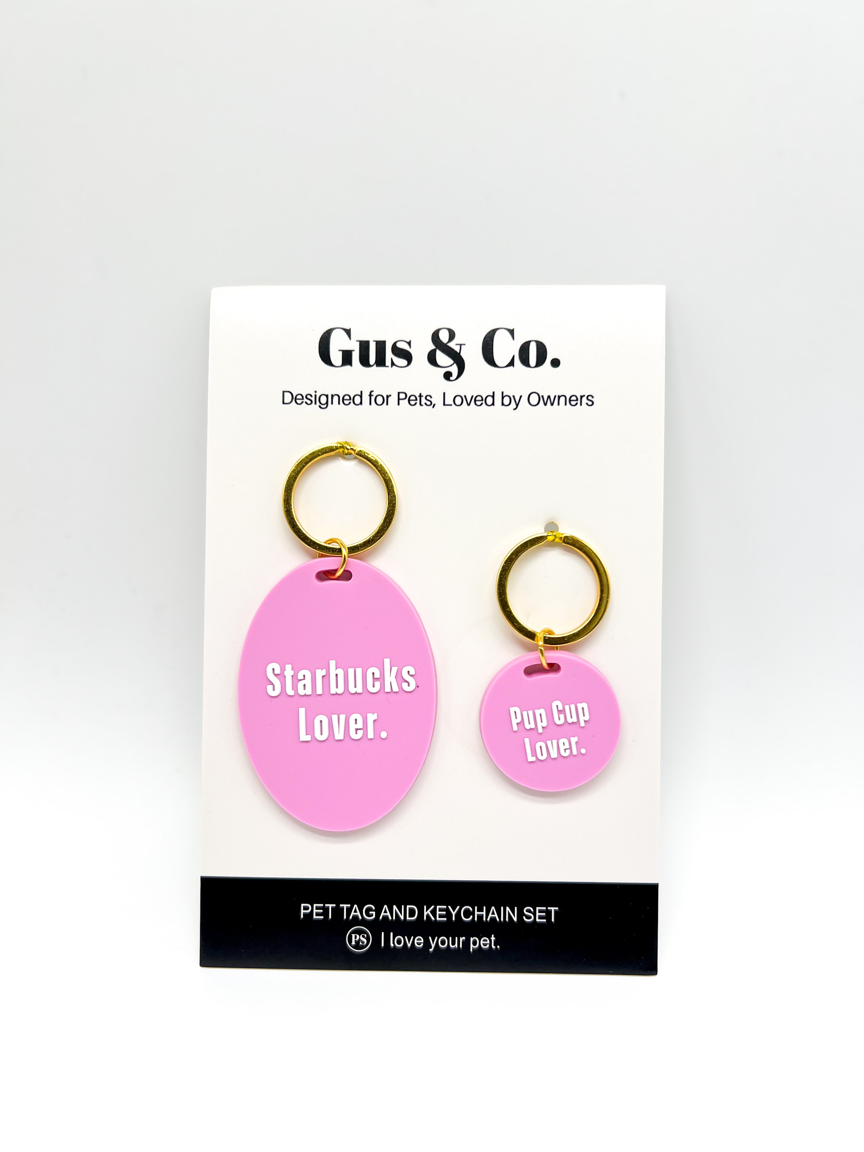 Gus & Co. Dog Tag & Keychain Set-340 Other Accessories-PRETTY SIMPLE-Heathered Boho Boutique, Women's Fashion and Accessories in Palmetto, FL