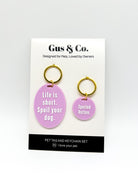 Gus & Co. Dog Tag & Keychain Set-340 Other Accessories-PRETTY SIMPLE-Heathered Boho Boutique, Women's Fashion and Accessories in Palmetto, FL