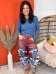 The Denim Deception Barrel Pants