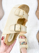 Seashell Bowie Platform Sandals-350 Shoes-Mia Shoes-Heathered Boho Boutique, Women's Fashion and Accessories in Palmetto, FL