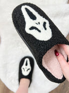 RESTOCK: Soft Plush Comfy Halloween Slippers-350 Shoes-Accity-Heathered Boho Boutique, Women's Fashion and Accessories in Palmetto, FL