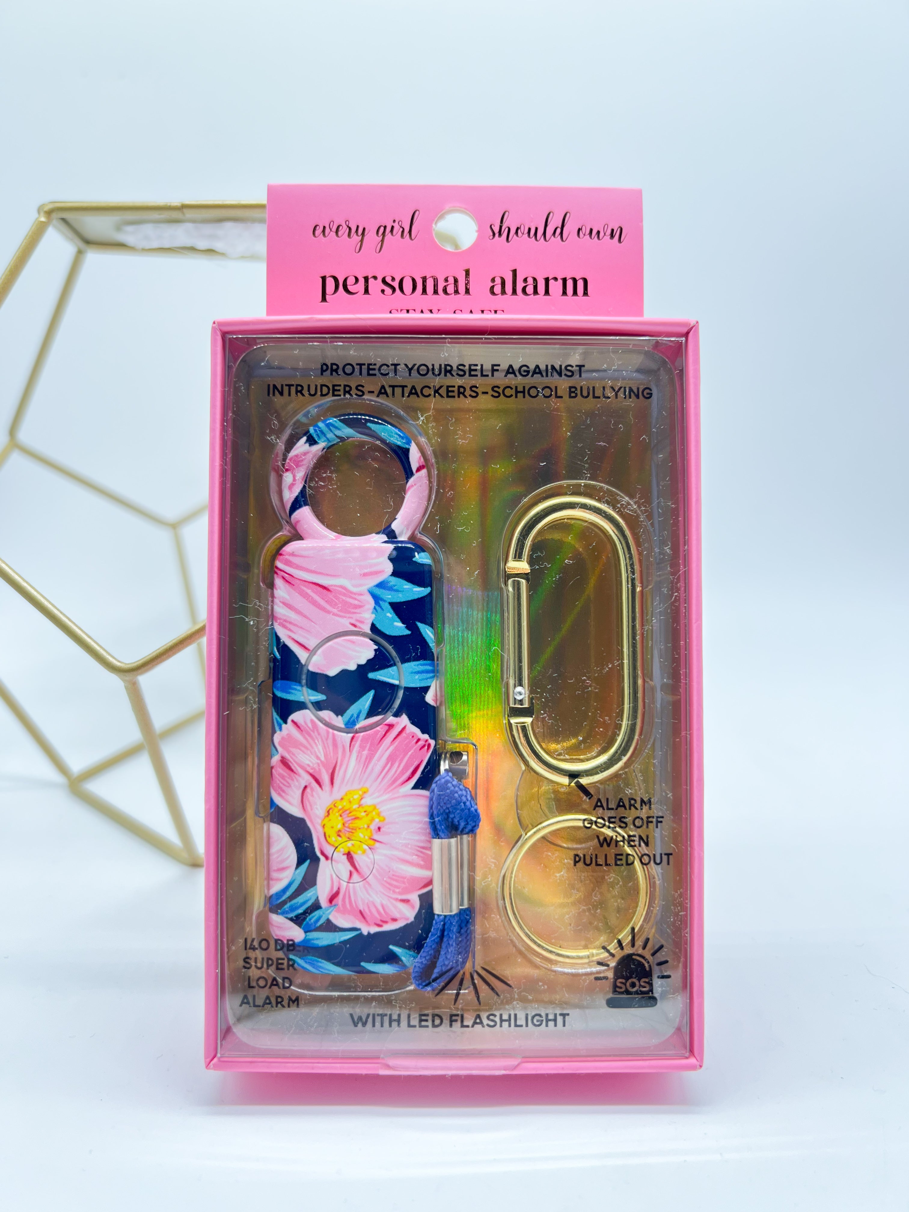 Personal Alarm Key Chain w/ LED Light-340 Other Accessories-Simply Southern-Heathered Boho Boutique, Women's Fashion and Accessories in Palmetto, FL