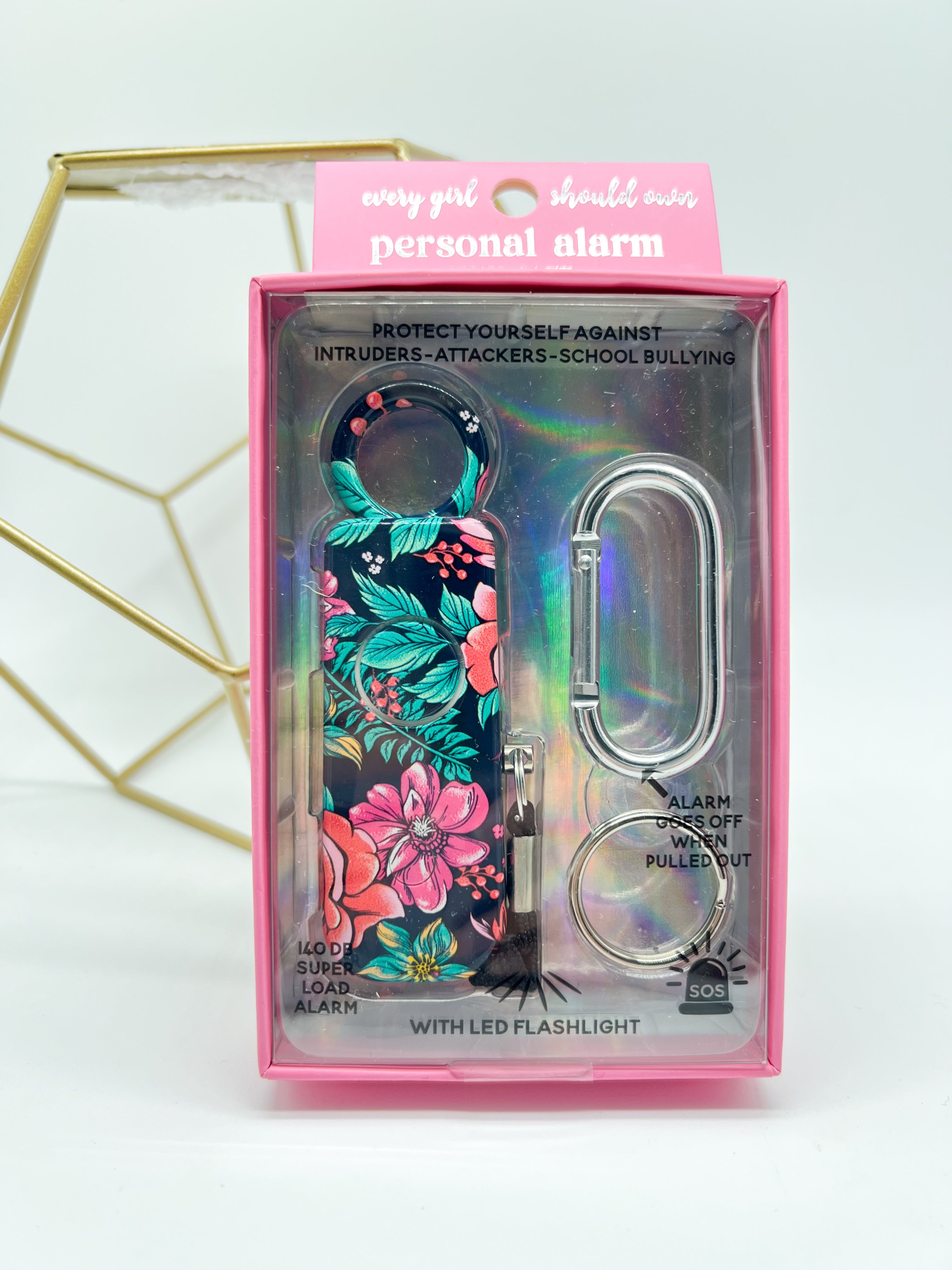 Personal Alarm Key Chain w/ LED Light-340 Other Accessories-Simply Southern-Heathered Boho Boutique, Women's Fashion and Accessories in Palmetto, FL