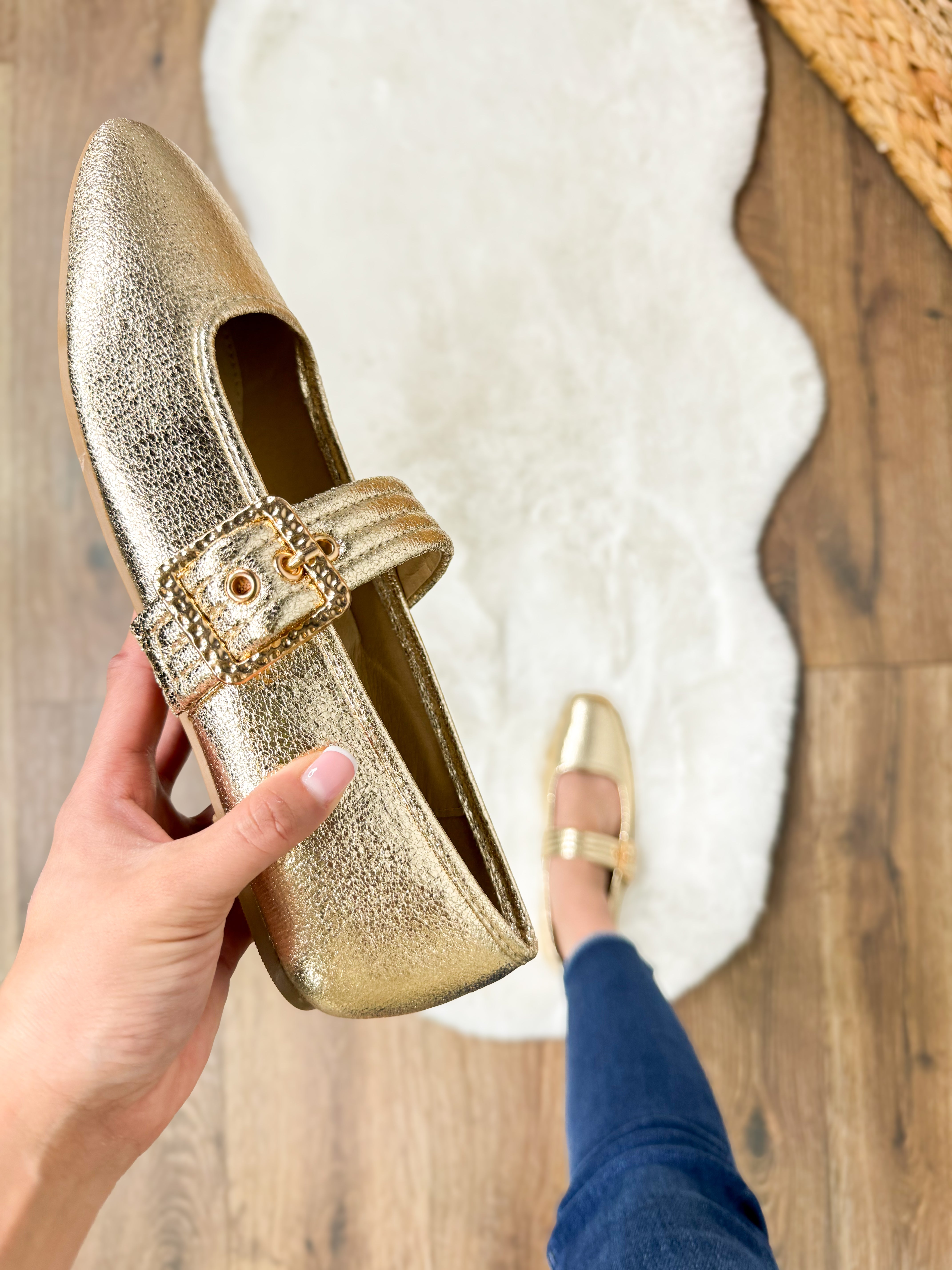 Gold Sparrow Shoe-350 SHOES-Fortune Dynamic-Heathered Boho Boutique, Women's Fashion and Accessories in Palmetto, FL