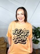 Let's Go Girls Graphic Tee-110 Short Sleeve Top-Heathered Boho-Heathered Boho Boutique, Women's Fashion and Accessories in Palmetto, FL