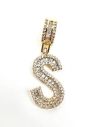 Crystal Initial Charm-310 Jewelry-Treasure Jewels-Heathered Boho Boutique, Women's Fashion and Accessories in Palmetto, FL