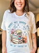 Books Spicy, Coffee Icy Graphic Tee -223-130 Graphic Tees-Heathered Boho-Heathered Boho Boutique, Women's Fashion and Accessories in Palmetto, FL