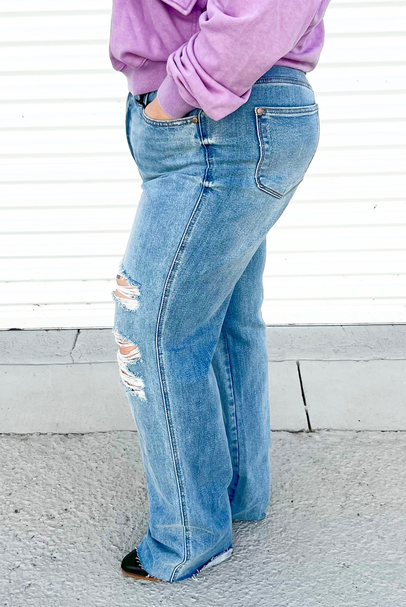 Like Magic Straight Leg by Judy Blue-190 Jeans-Judy Blue-Heathered Boho Boutique, Women's Fashion and Accessories in Palmetto, FL