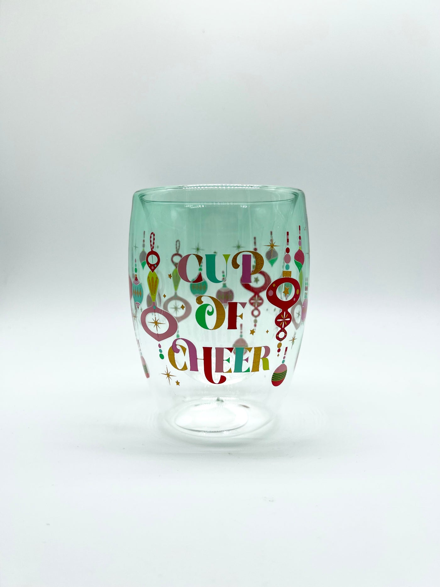 Cup of Cheer Double-Wall Stemless Glass