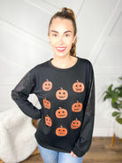 The Great Pumpkin Sweatshirt-120 Long Sleeve Tops-Southern Grace-Heathered Boho Boutique, Women's Fashion and Accessories in Palmetto, FL