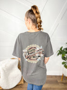 Custom Boho Babe Club Graphic Tee-130 Graphic Tees-Heathered Boho-Heathered Boho Boutique, Women's Fashion and Accessories in Palmetto, FL