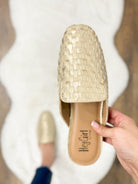 Weave It To Beaver Flat Mules-350 Shoes-Corkys-Heathered Boho Boutique, Women's Fashion and Accessories in Palmetto, FL