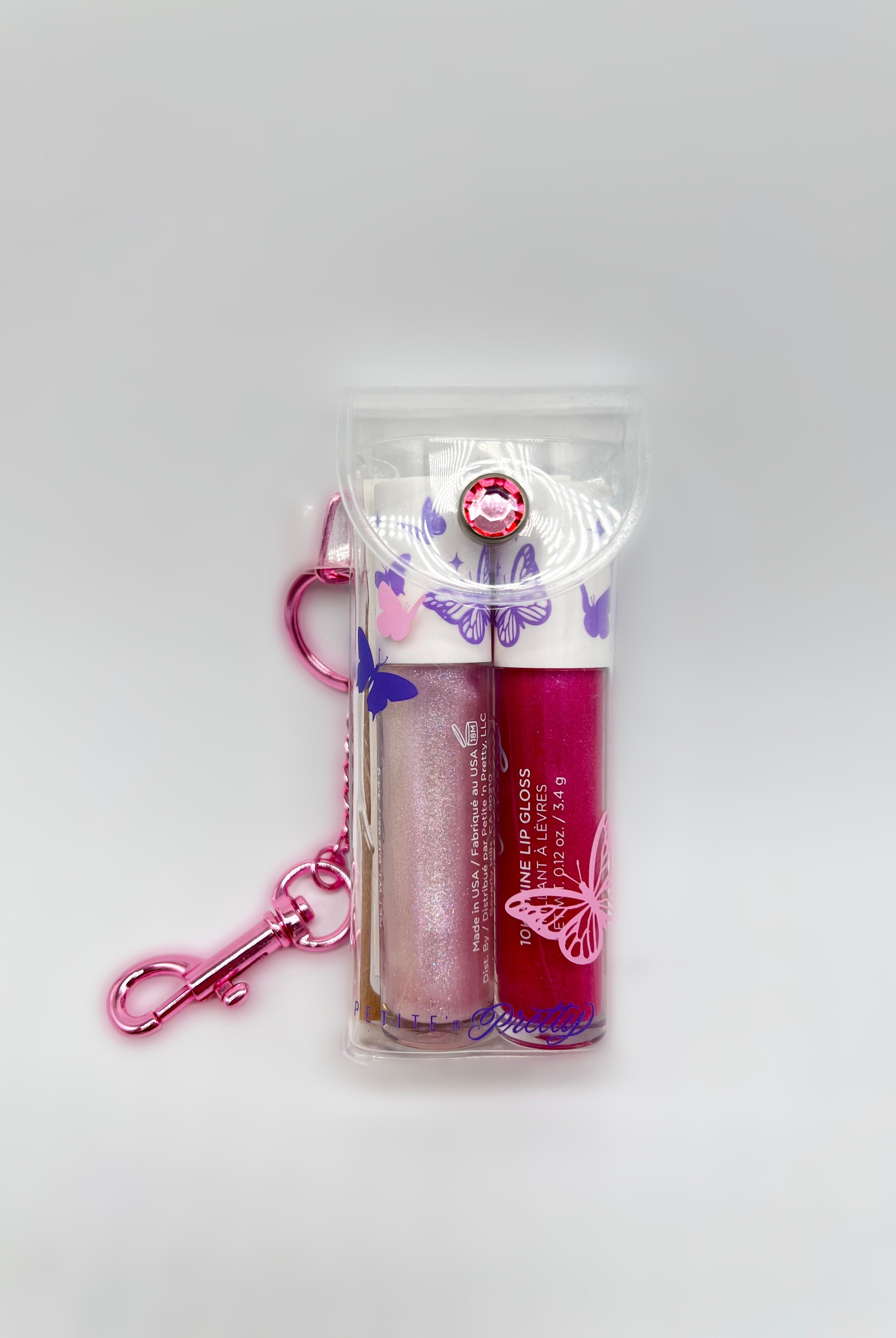 So Dreamy 10K Shine Lip Gloss Duo-340 Other Accessories-Petite N Pretty-Heathered Boho Boutique, Women's Fashion and Accessories in Palmetto, FL