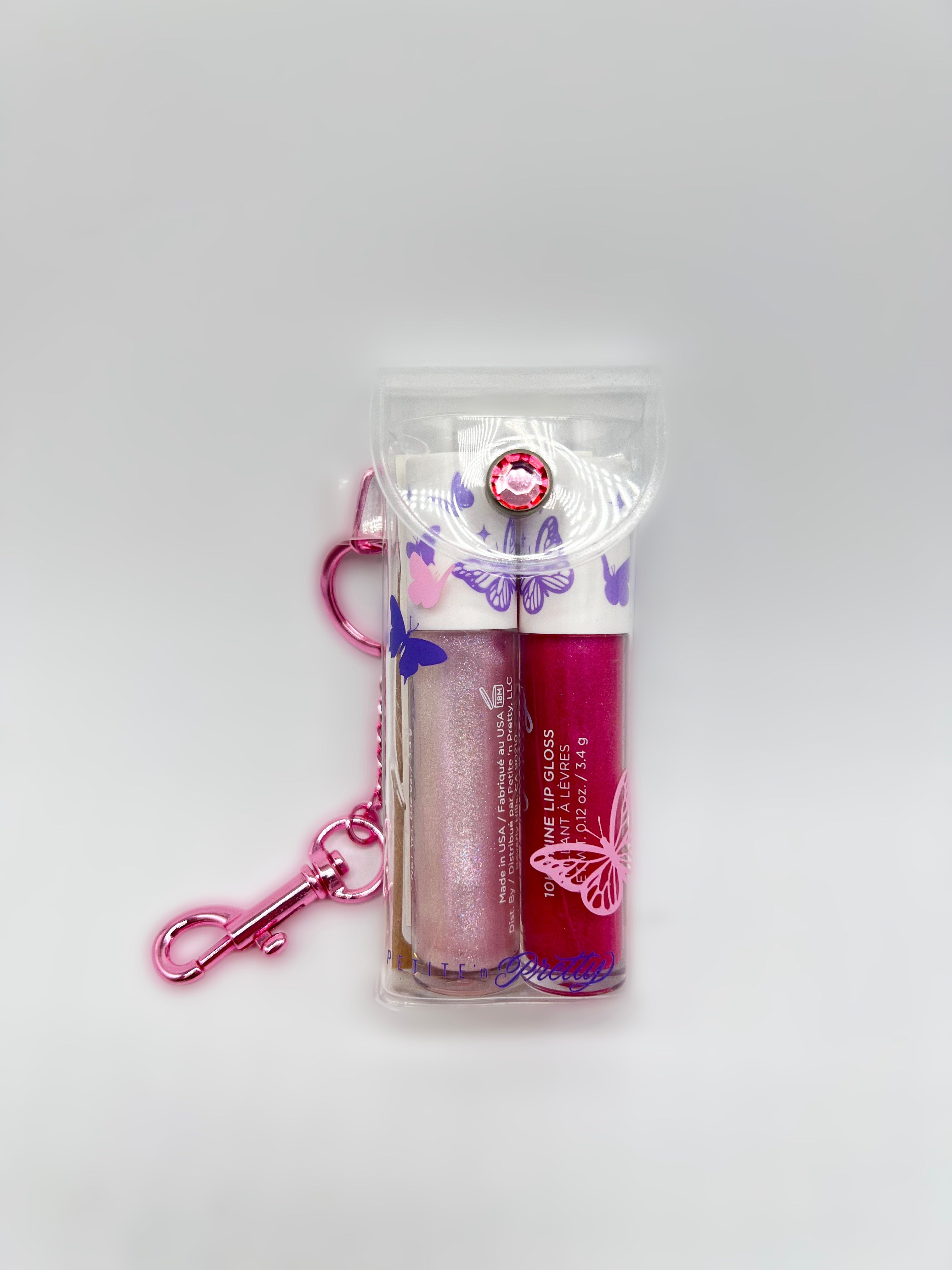 So Dreamy 10K Shine Lip Gloss Duo-340 Other Accessories-Petite N Pretty-Heathered Boho Boutique, Women's Fashion and Accessories in Palmetto, FL