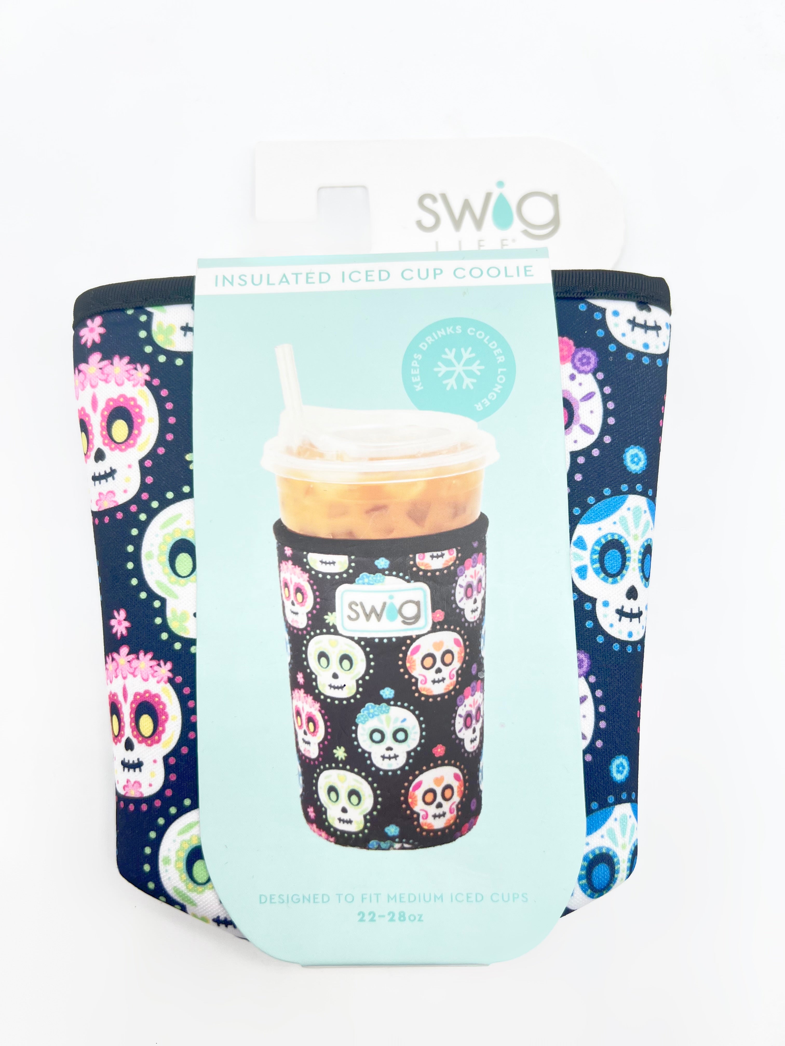 Sugar Skull Swig-340 Other Accessories-Swig-Heathered Boho Boutique, Women's Fashion and Accessories in Palmetto, FL