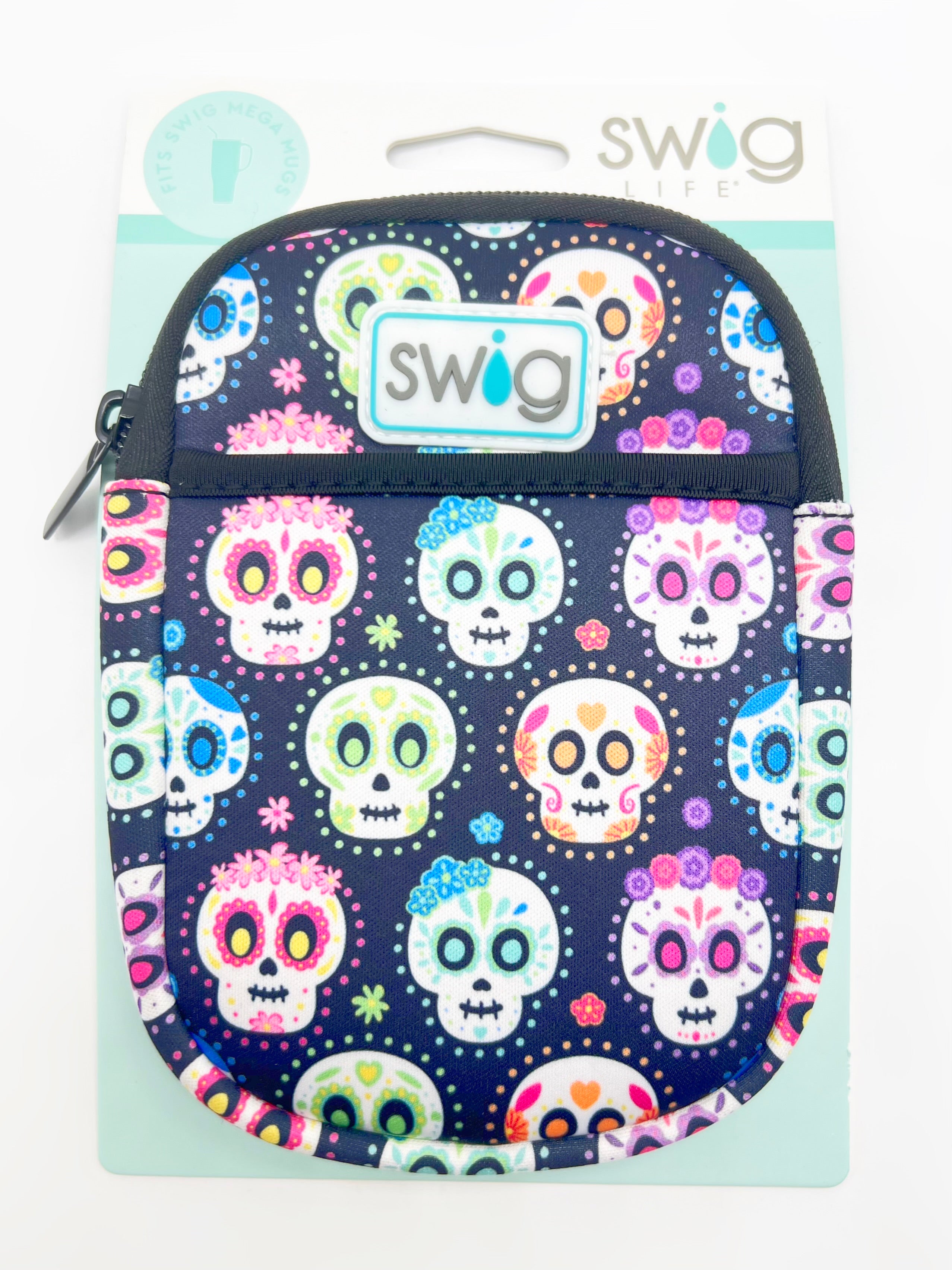 Sugar Skull Swig-340 Other Accessories-Swig-Heathered Boho Boutique, Women's Fashion and Accessories in Palmetto, FL