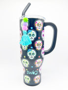 Sugar Skull Swig-340 Other Accessories-Swig-Heathered Boho Boutique, Women's Fashion and Accessories in Palmetto, FL