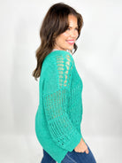RESTOCK: Cue the Dramatics Sweater-125 Sweater-Bibi-Heathered Boho Boutique, Women's Fashion and Accessories in Palmetto, FL