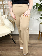 Check It Flare Pants-150 PANTS-Mittoshop-Heathered Boho Boutique, Women's Fashion and Accessories in Palmetto, FL