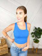 RESTOCK : Final Touches Crop Top-100 Tank/Crop Tops-Rae Mode-Heathered Boho Boutique, Women's Fashion and Accessories in Palmetto, FL