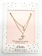 Petite Serenity Necklace-310 Jewelry-Treasure Jewels-Heathered Boho Boutique, Women's Fashion and Accessories in Palmetto, FL