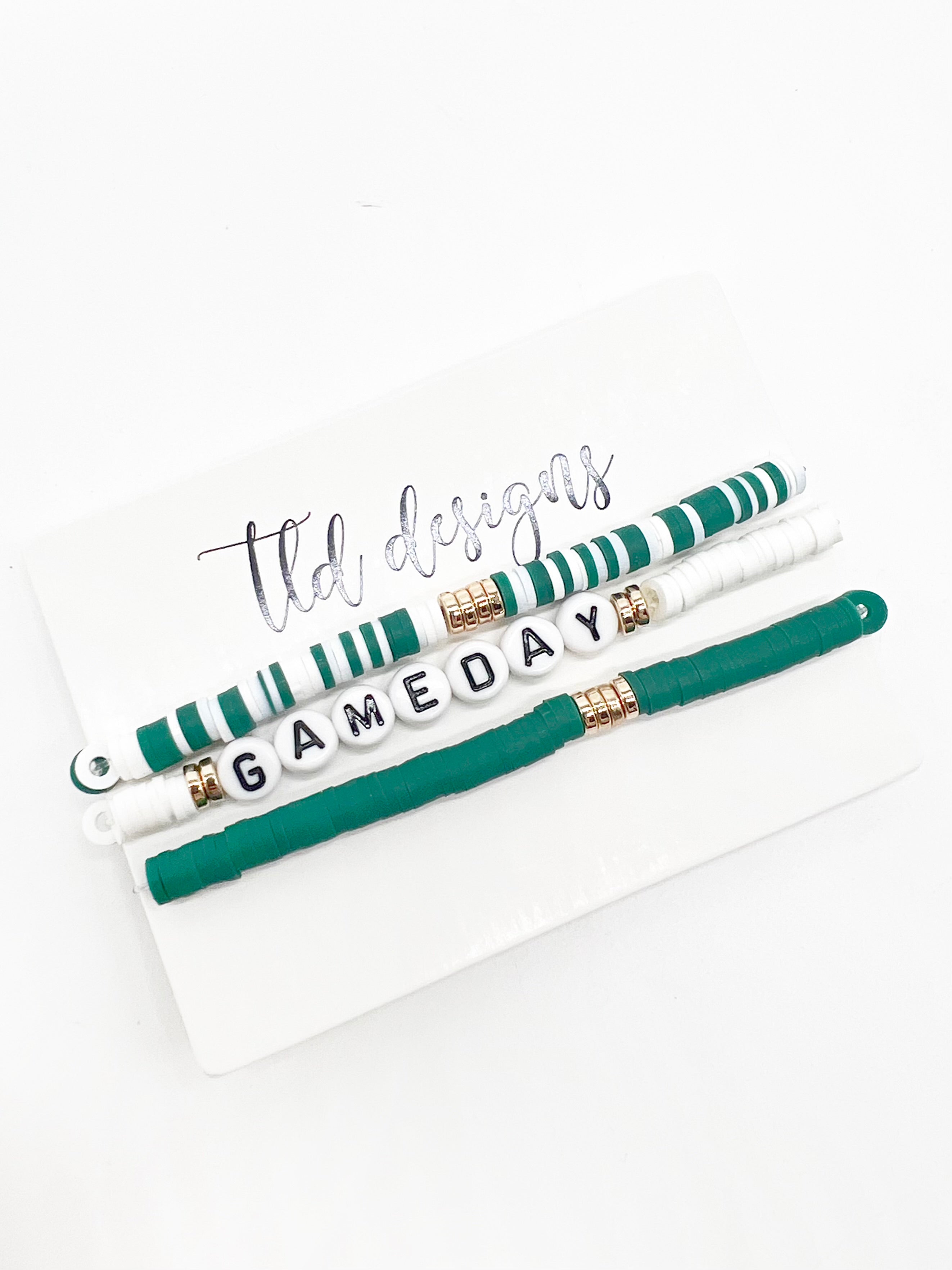 Game Day Bracelets-310 JEWELRY-TLD DESIGNS-Heathered Boho Boutique, Women's Fashion and Accessories in Palmetto, FL