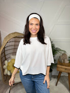 Style Switch Top-110 SHORT SLEEVE TOP-SEW IN LOVE-Heathered Boho Boutique, Women's Fashion and Accessories in Palmetto, FL