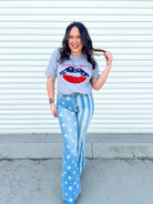 Liberty Flares by Judy Blue-190 Jeans-Judy Blue-Heathered Boho Boutique, Women's Fashion and Accessories in Palmetto, FL