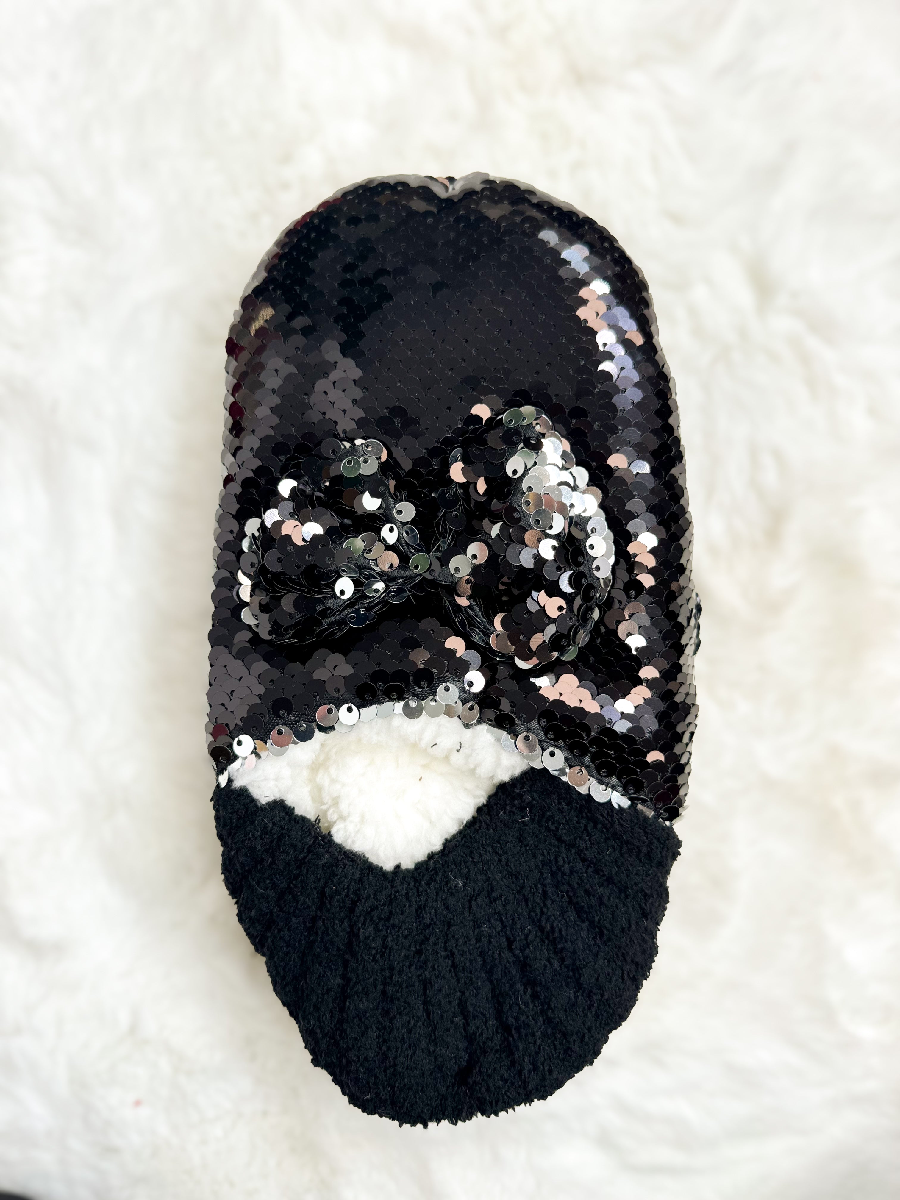 RESTOCK: Sequin Slipper Socks-340 OTHER ACCESSORIES-Simply Southern-Heathered Boho Boutique, Women's Fashion and Accessories in Palmetto, FL