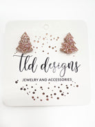 Acrylic Tree Studs-310 Jewelry-TLD DESIGNS-Heathered Boho Boutique, Women's Fashion and Accessories in Palmetto, FL