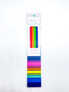 Rainbow Reusable Straw Set-340 Other Accessories-Swig-Heathered Boho Boutique, Women's Fashion and Accessories in Palmetto, FL