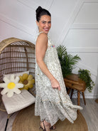 Sunlit Escape Dress-230 Dresses/Jumpsuits/Rompers-EASEL-Heathered Boho Boutique, Women's Fashion and Accessories in Palmetto, FL