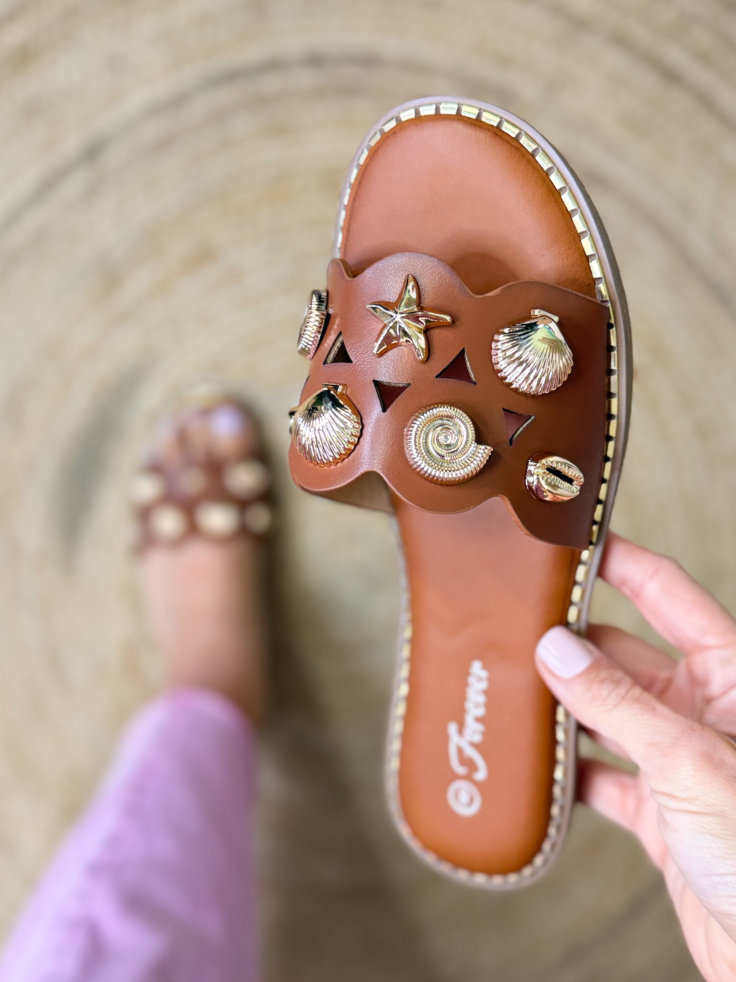 Shore Side Sandals-350 SHOES-FOREVER LINK-Heathered Boho Boutique, Women's Fashion and Accessories in Palmetto, FL