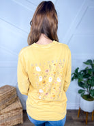 Ghost Garden Graphic Long Sleeve-120 Long Sleeve Tops-Heathered Boho-Heathered Boho Boutique, Women's Fashion and Accessories in Palmetto, FL