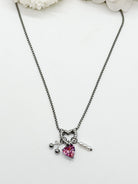 Sweetheart Charm Waterproof Necklace-310 Jewelry-NIHAO JEWELRY-Heathered Boho Boutique, Women's Fashion and Accessories in Palmetto, FL