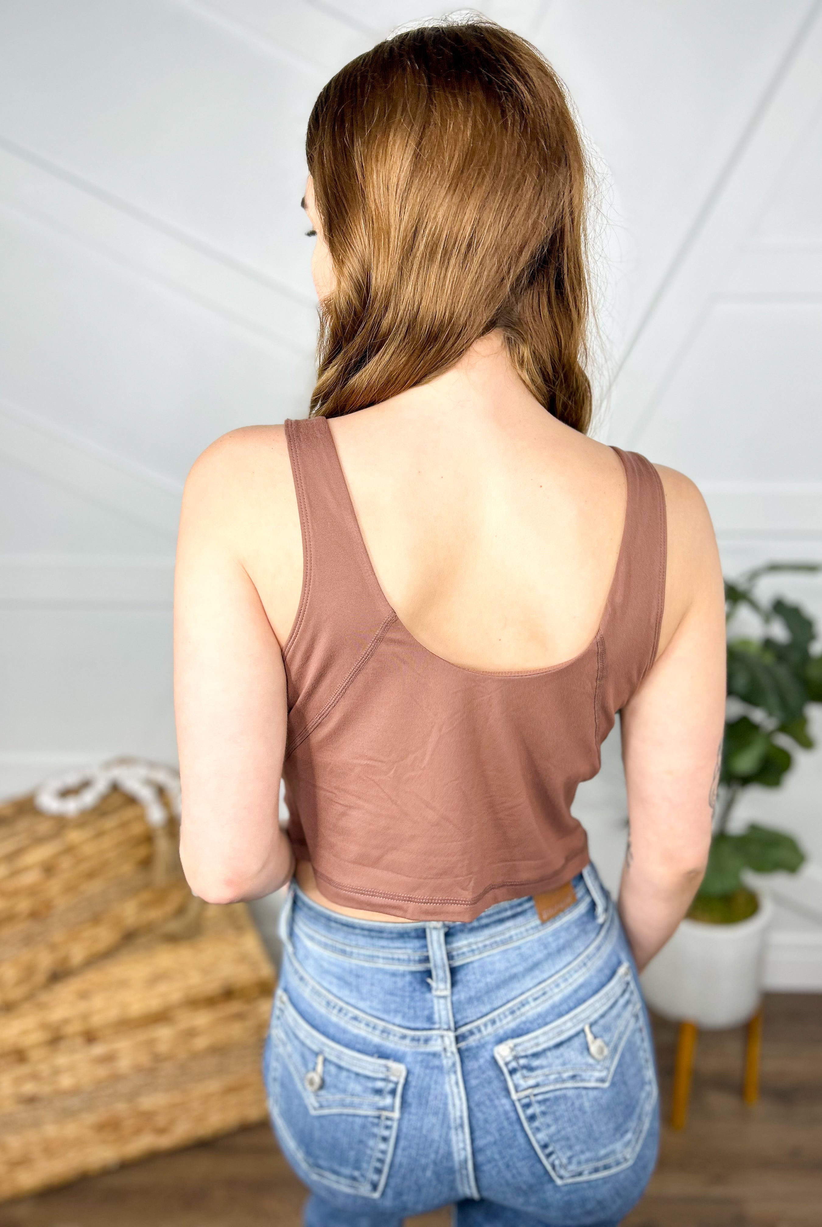 Restock: Capable Of Anything Brami Workout Top-100 Tank/Crop Tops-Rae Mode-Heathered Boho Boutique, Women's Fashion and Accessories in Palmetto, FL