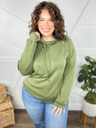 Make Memories Cowl Neck Top-120 Long Sleeve Tops-White Birch-Heathered Boho Boutique, Women's Fashion and Accessories in Palmetto, FL