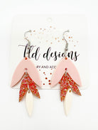 Glitter Pinky's Earrings-310 Jewelry-TLD DESIGNS-Heathered Boho Boutique, Women's Fashion and Accessories in Palmetto, FL