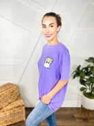 I'm The Ghost Babe Graphic Tee-130 Graphic Tees-Heathered Boho-Heathered Boho Boutique, Women's Fashion and Accessories in Palmetto, FL