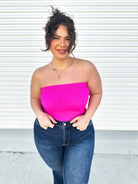 RESTOCK: Feel Like a Woman Tube Top-100 Tank/Crop Tops-Sew In Love-Heathered Boho Boutique, Women's Fashion and Accessories in Palmetto, FL