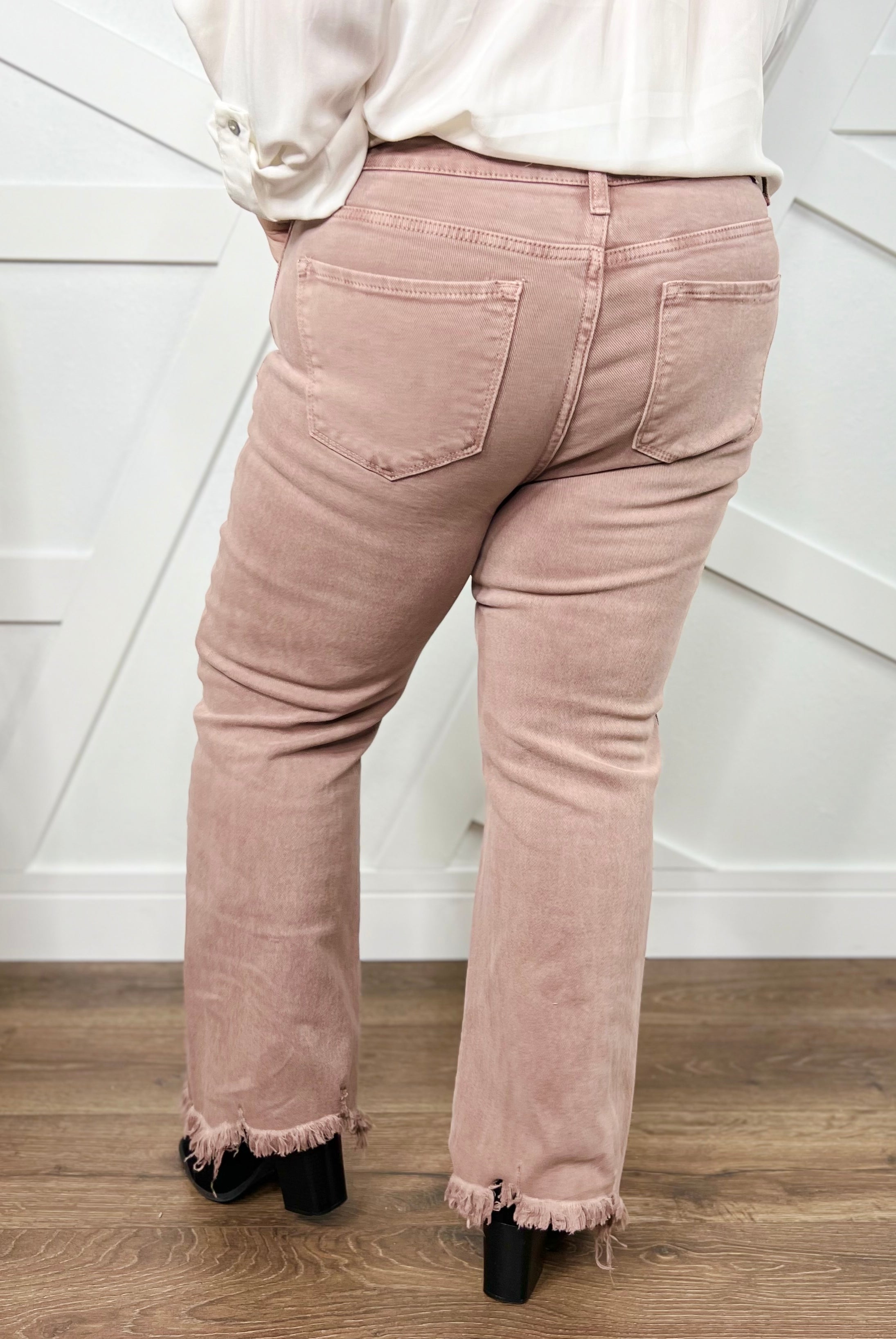 Defining Limits Straight Leg by Risen-190 Jeans-Risen Jeans-Heathered Boho Boutique, Women's Fashion and Accessories in Palmetto, FL