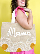 Embroidered Tote Bag-320 Bags-Simply Southern-Heathered Boho Boutique, Women's Fashion and Accessories in Palmetto, FL