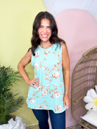 Daydream Garden Tank-100 TANK/CROP TOPS-HEIMISH-Heathered Boho Boutique, Women's Fashion and Accessories in Palmetto, FL