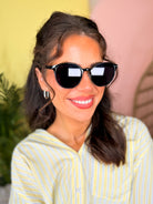 Round Retro Tortoise Frame Sunglasses-340 Other Accessories-Fame Accessories-Heathered Boho Boutique, Women's Fashion and Accessories in Palmetto, FL