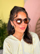 Round Double Bridge Sunglasses-340 Other Accessories-Fame Accessories-Heathered Boho Boutique, Women's Fashion and Accessories in Palmetto, FL