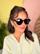 Round Double Bridge Sunglasses-340 Other Accessories-Fame Accessories-Heathered Boho Boutique, Women's Fashion and Accessories in Palmetto, FL