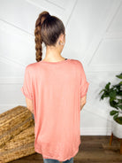 Primary Basic Tee-110 Short Sleeve Top-Rae Mode-Heathered Boho Boutique, Women's Fashion and Accessories in Palmetto, FL