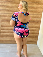 Kirra One Piece Tie Back Swimsuit-300 Swimwear-Coral Reef Swim-Heathered Boho Boutique, Women's Fashion and Accessories in Palmetto, FL