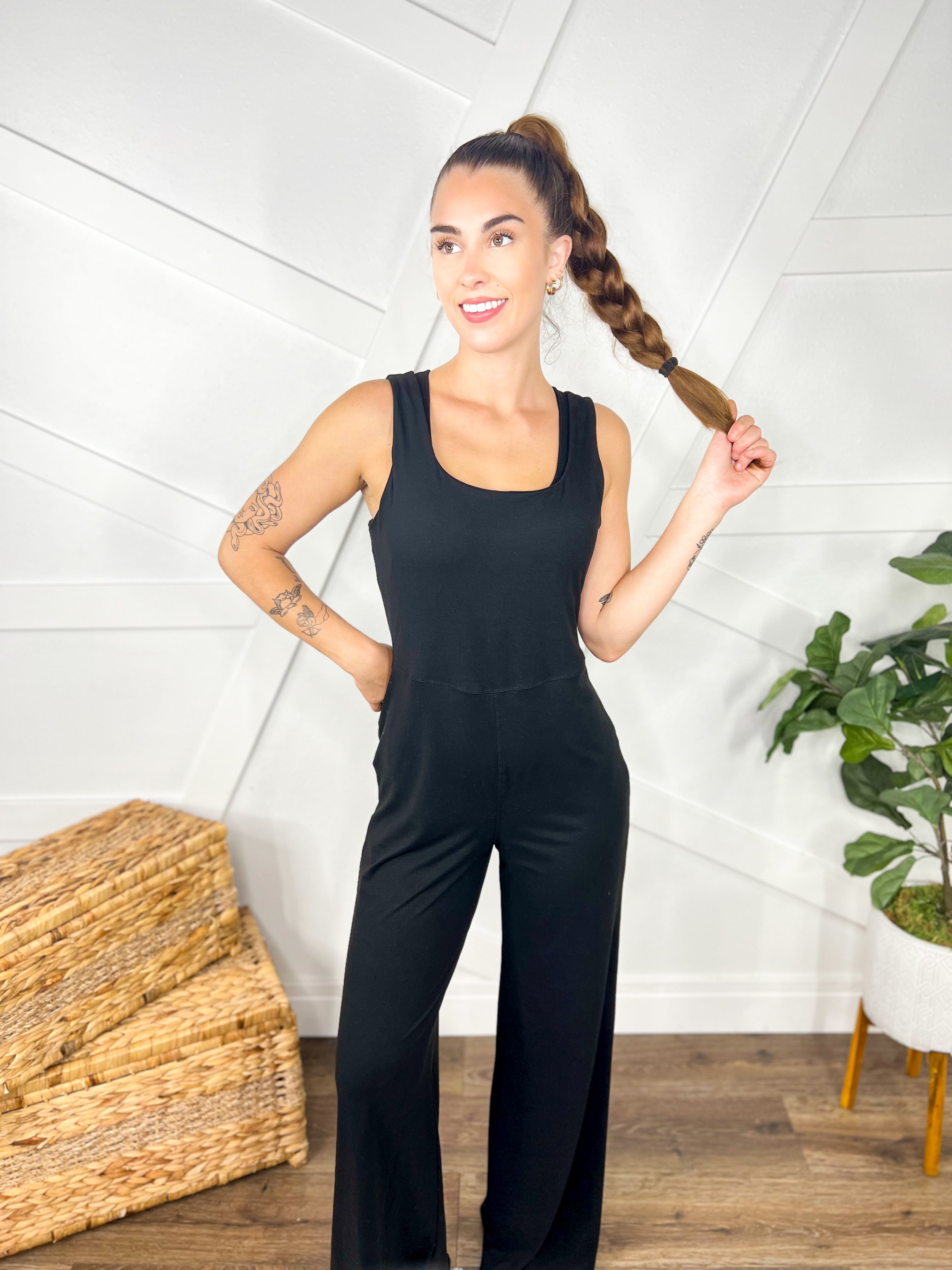 Rebound Jumpsuit-230 Dresses/Jumpsuits/Rompers-Rae Mode-Heathered Boho Boutique, Women's Fashion and Accessories in Palmetto, FL